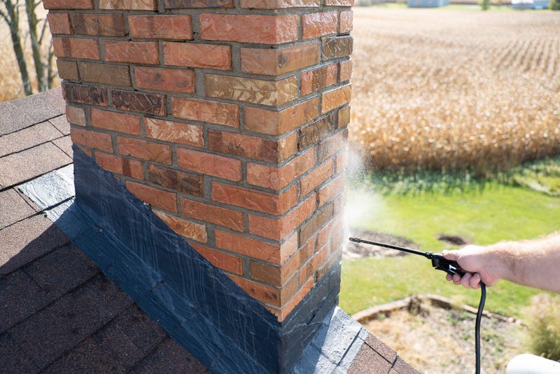 MasonryDefender Chimney Brick Sealer, Clear Water-Based Siloxane Sealer - Breathable Waterproofer for All Exterior, Vertical Masonry Surfaces, 1 gal - Image 5